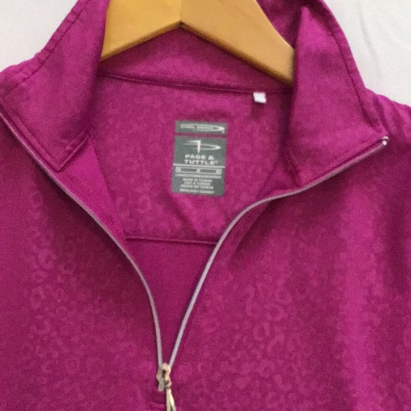 Page & Tuttle 3/4 zip top - Picture 2 of 5